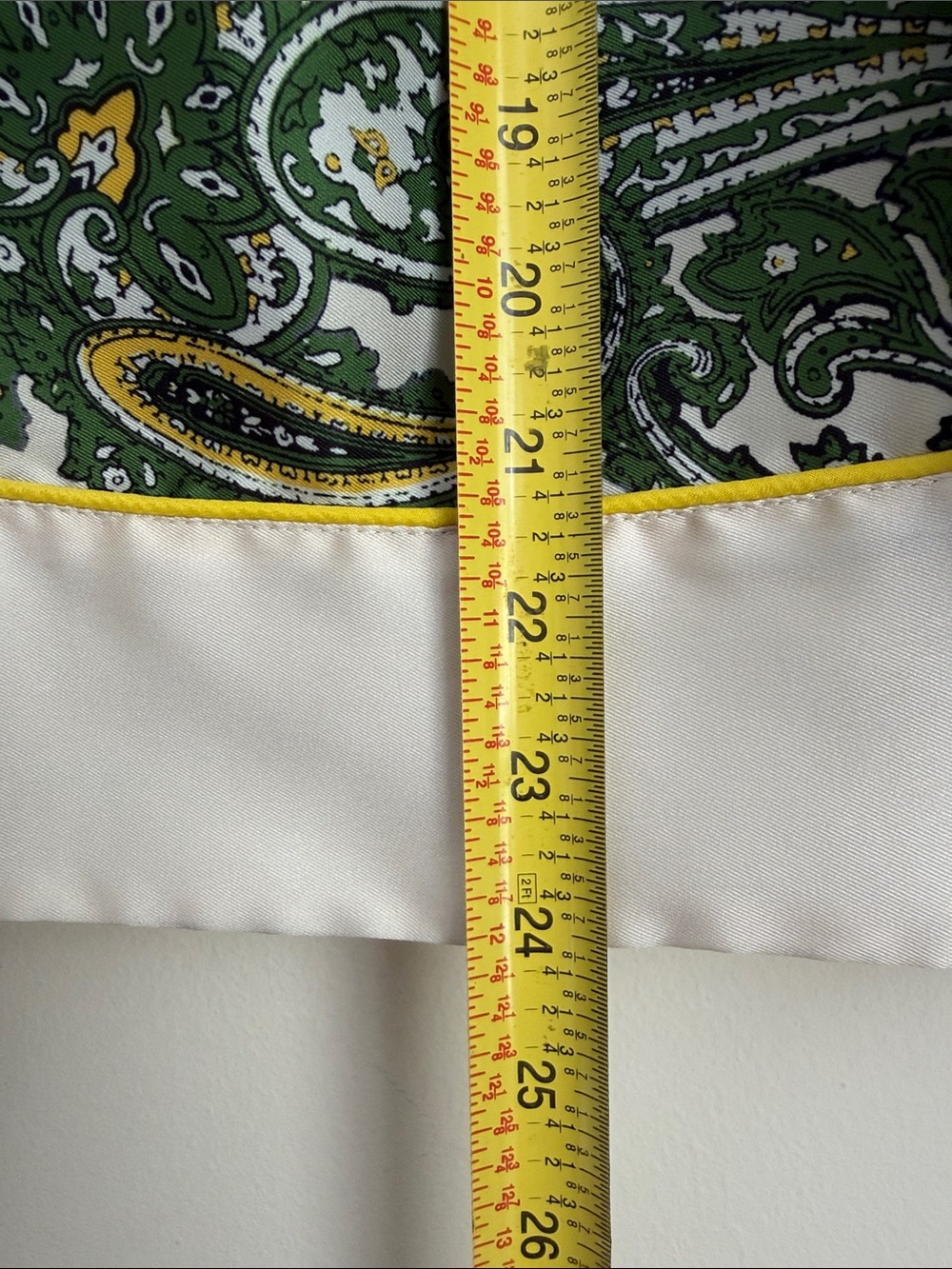 J. Crew Drapey Button-up Shirt in Green Paisley Print Size S - Picture 7 of 7